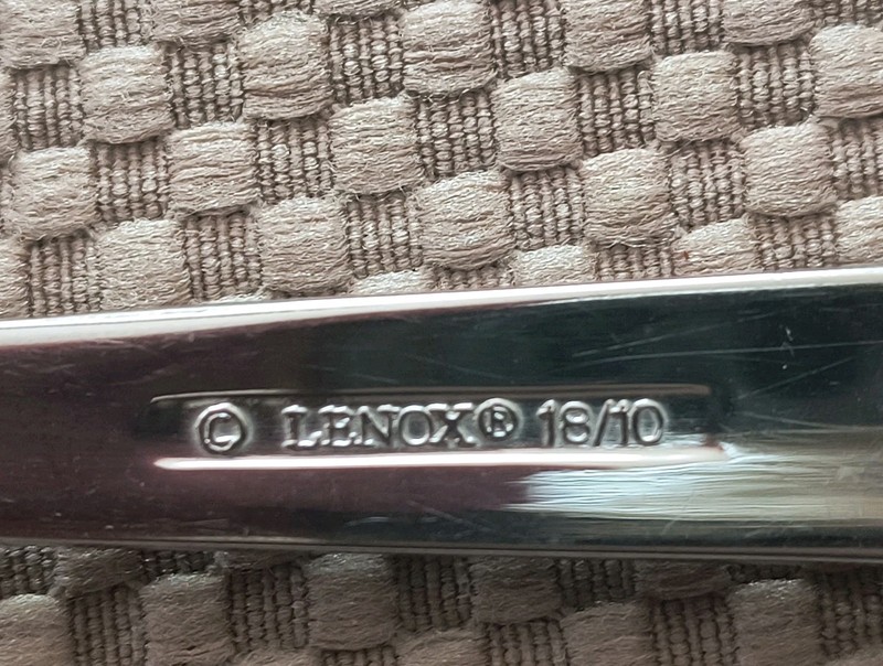 Lenox Vibe 5 Piece Serving Set Flatware 18/10 Stainless Knife Forks Spoons gallery