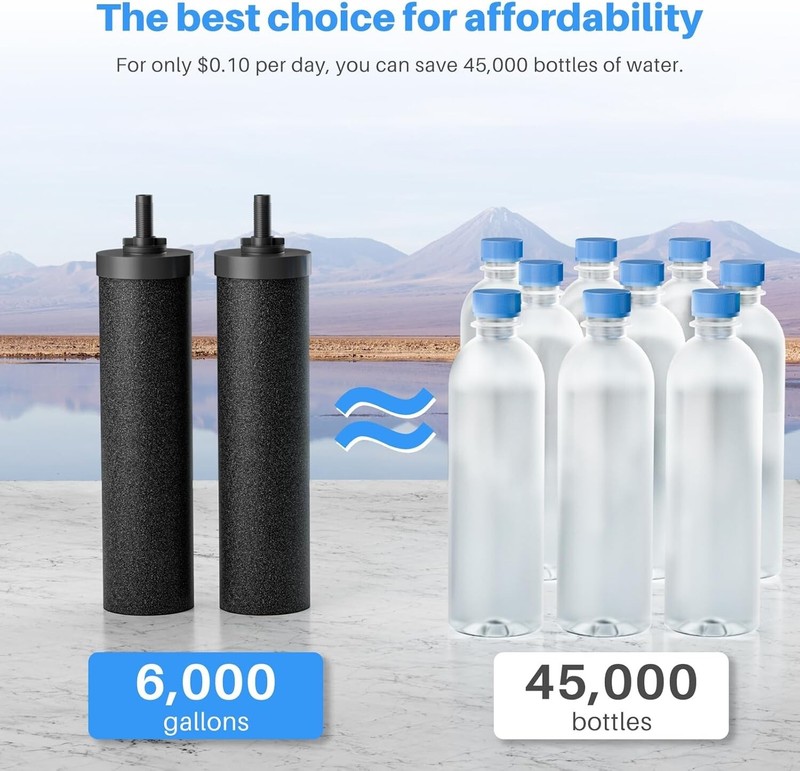Water Filter Replacement for Berkey® BB9-2 Water Filter,Black Berkey Filters Pur gallery