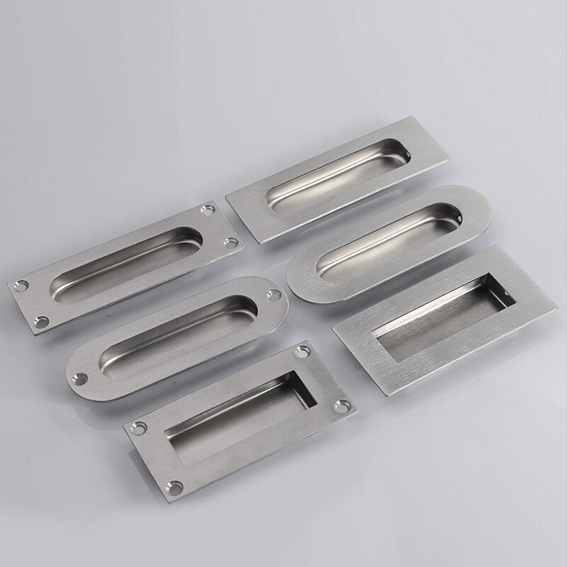 Sliding Door Flush Insert Pulls Knobs Recessed Flush Door With Screws gallery