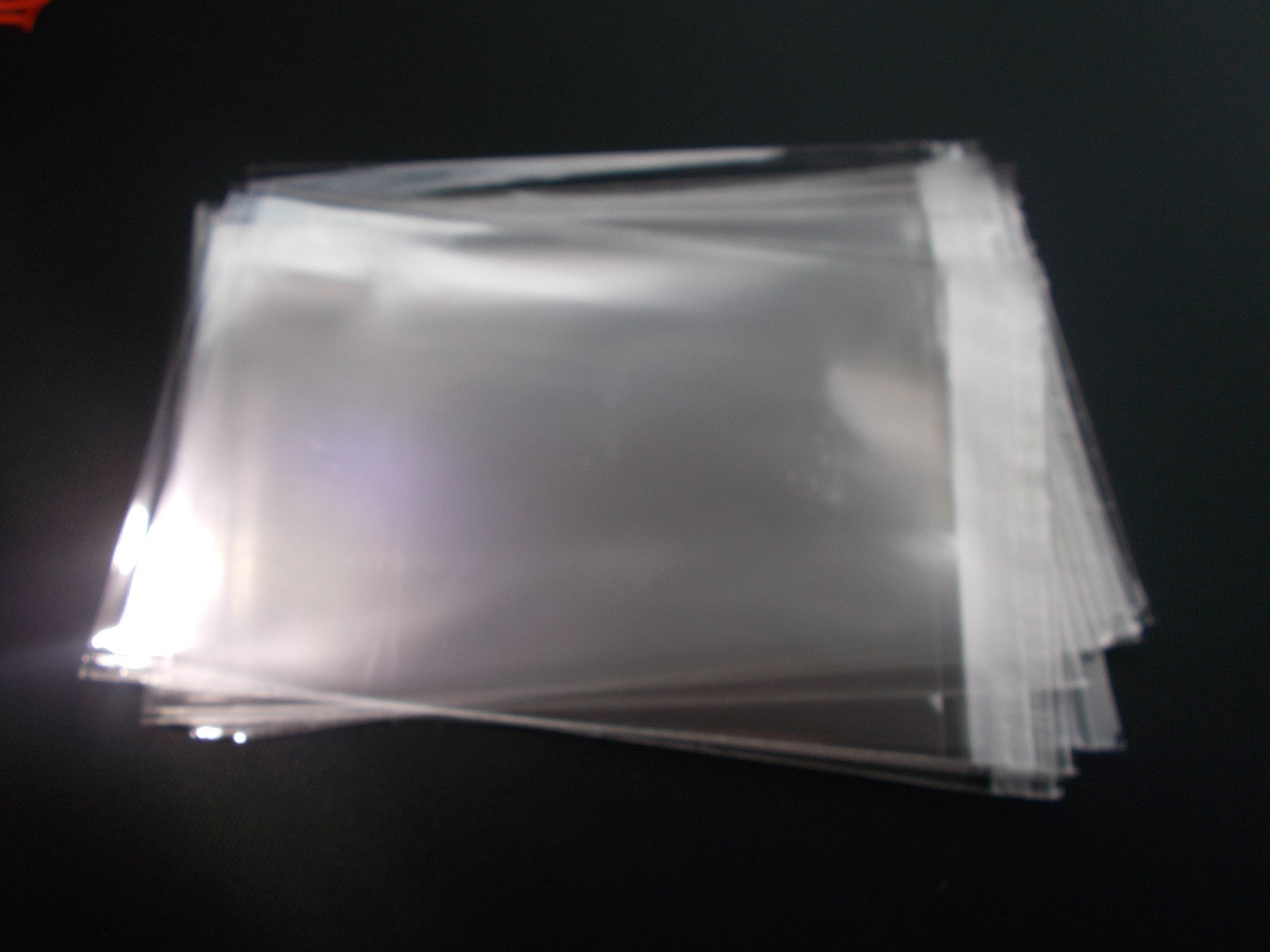 100 Clear Resealable Self Adhesive Seal Cello Lip & Tape Plastic bags 1.6 mil gallery