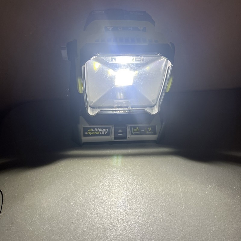 Ryobi P720 One+ Flat Standing LED Work Light And 1 Battery(Charger Not Included) gallery