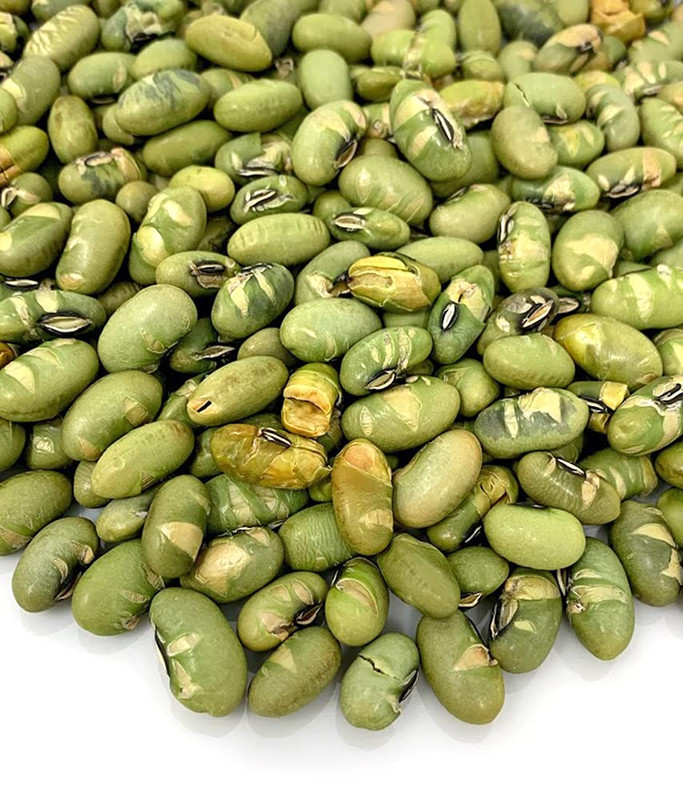 Lightly Salted Dry Roasted Imported Edamame Green Soybeans | 1 Pound gallery