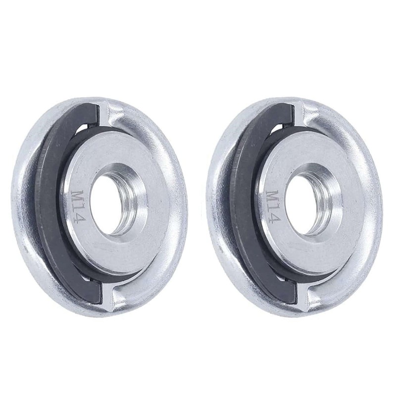 2pcs M14 Quick Release Nut Pressure Plate Fastener for Most Grinders Accessories gallery