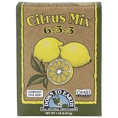 Down to Earth (#DTE17863) Organic Citrus Fertilizer Mix 6-3-3, 1 lb