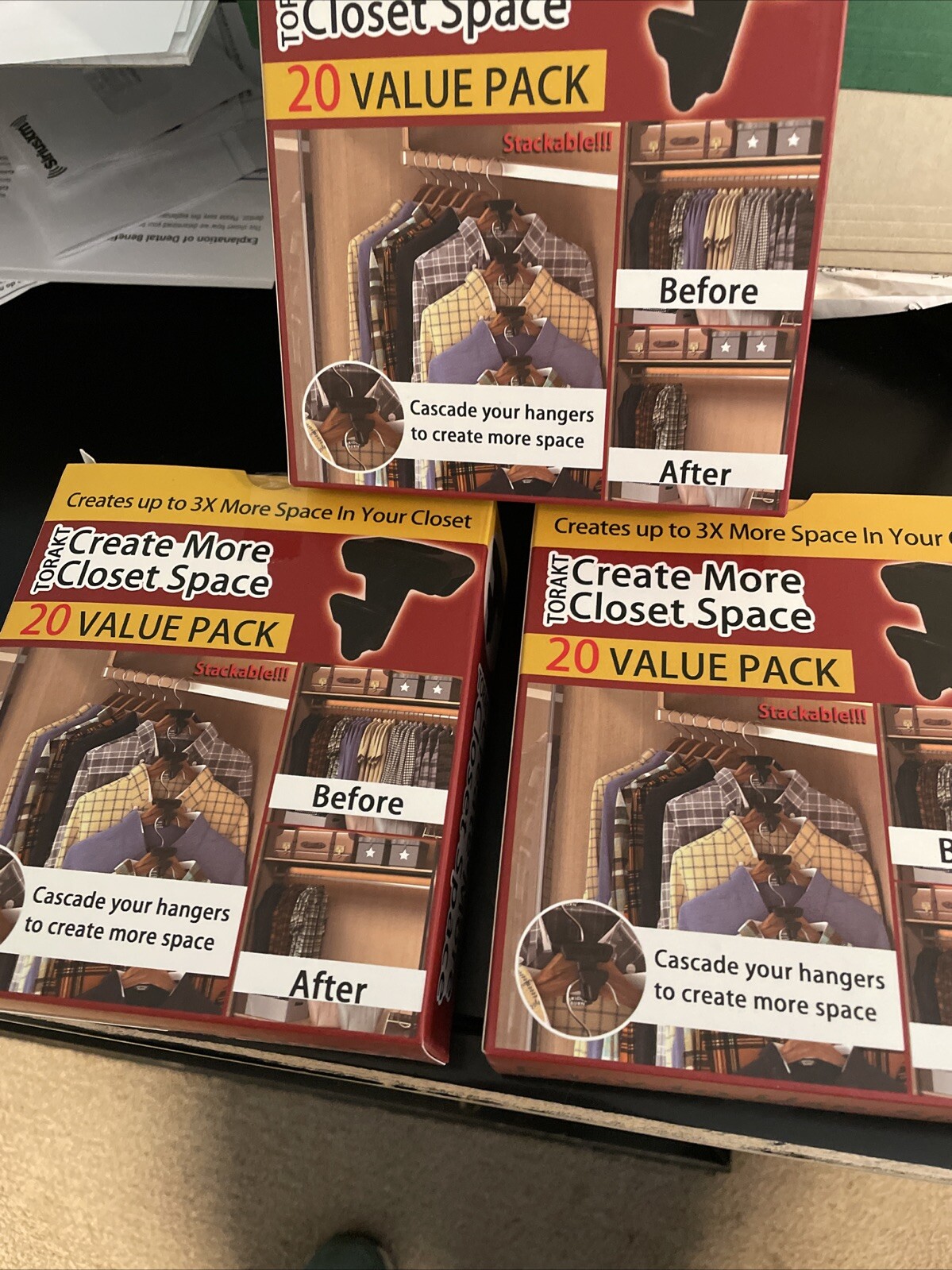 Torakt Create More Closet Space 60 Piece Value Pack Free Shipping gallery