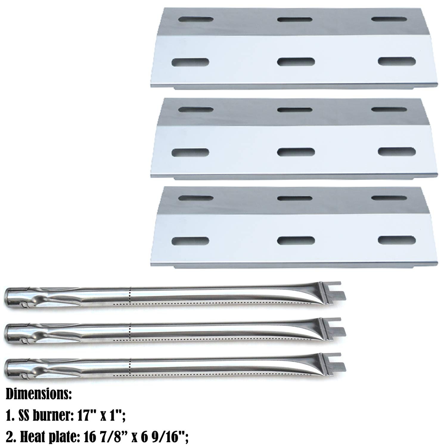 Replacement Parts Kit for Ducane Gas Grill 30400040, 3200, 3400 Burners Plates gallery