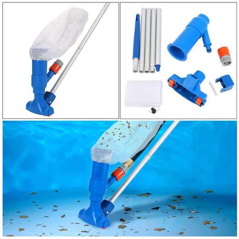 Handheld Vacuum Swimming Pool Jet Cleaner 5Section Pole Ground Spa Pond Fountain gallery