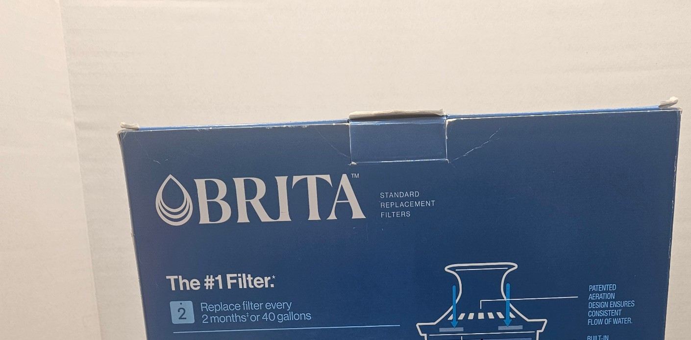 Brita - Standard Replacement Water Filter - 987554 - 4 Pack - Only 4 NIB New gallery