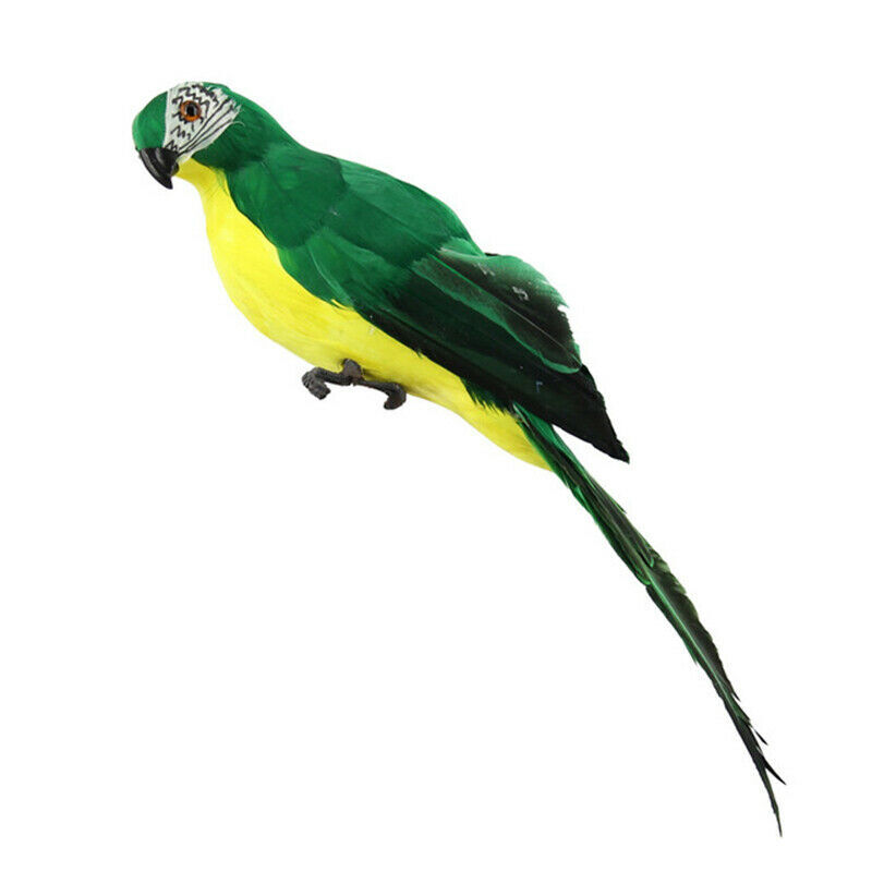25CM 6PC Artificial Parrot Simulation Fake Birds Home Garden Yards Lawn Ornament gallery