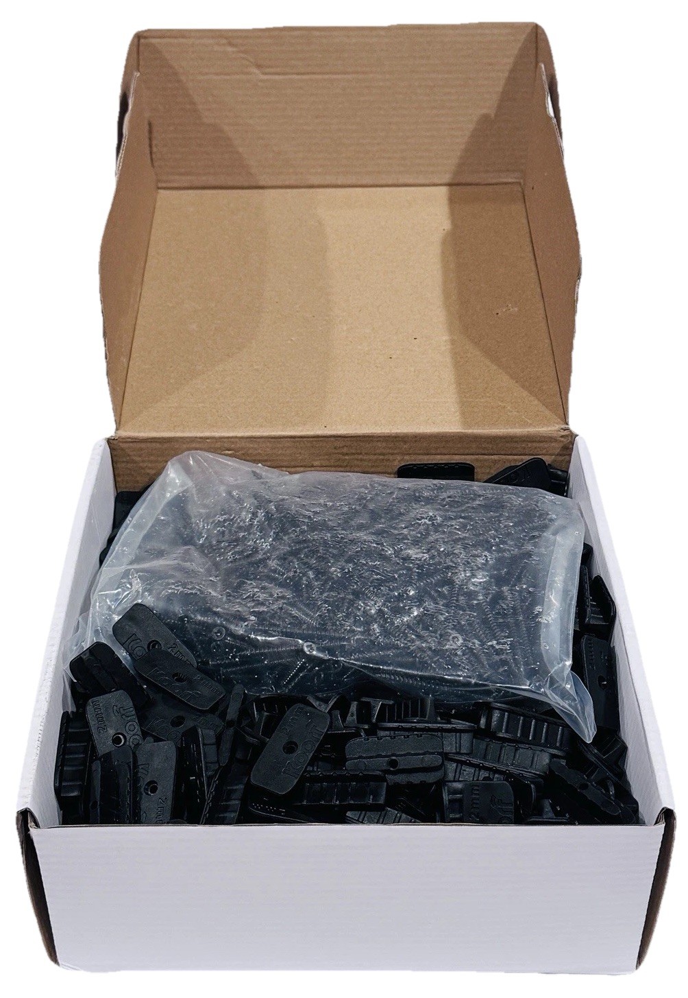 500-Piece Universal Hidden Deck Fasteners For Composite Decking Boards 1/5” Gap gallery