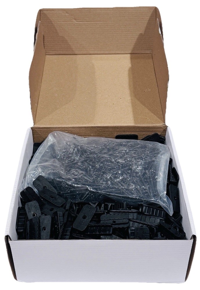 500-Piece Universal Hidden Deck Fasteners For Composite Decking Boards 1/5” Gap
