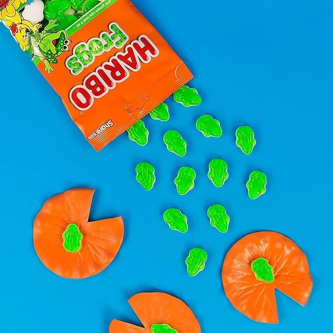 Haribo Frog Gummi Candy, 5 oz. Bag (Pack of 3) gallery