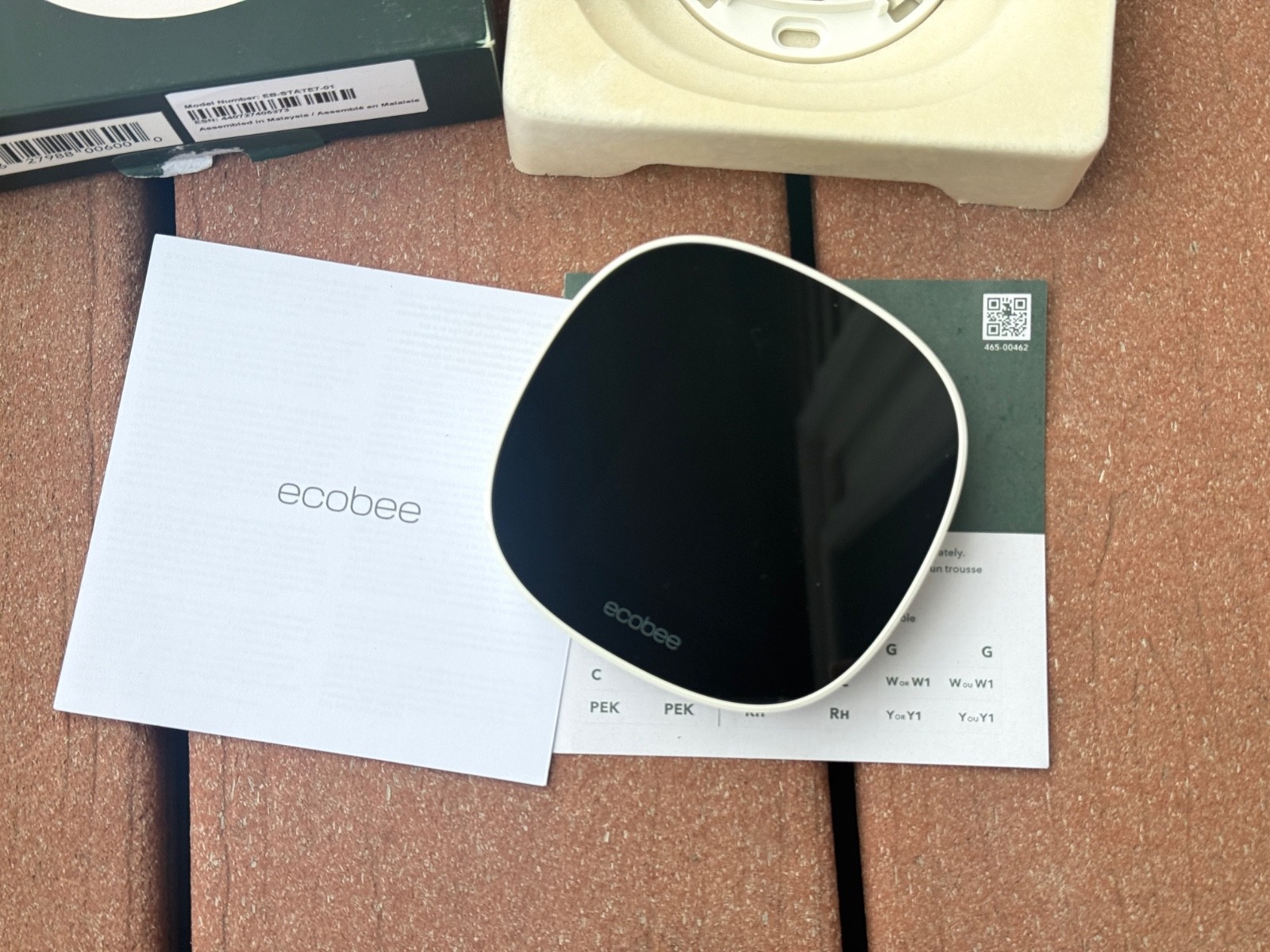 ecobee Smart Thermostat Essential EB-STATE7-01 Programmable Wifi Alexa Siri gallery