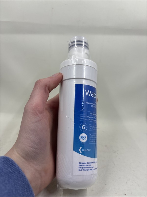 Waterdrop Replacement Refrigerator Water Filter WD-F46 for LG LT1000 gallery