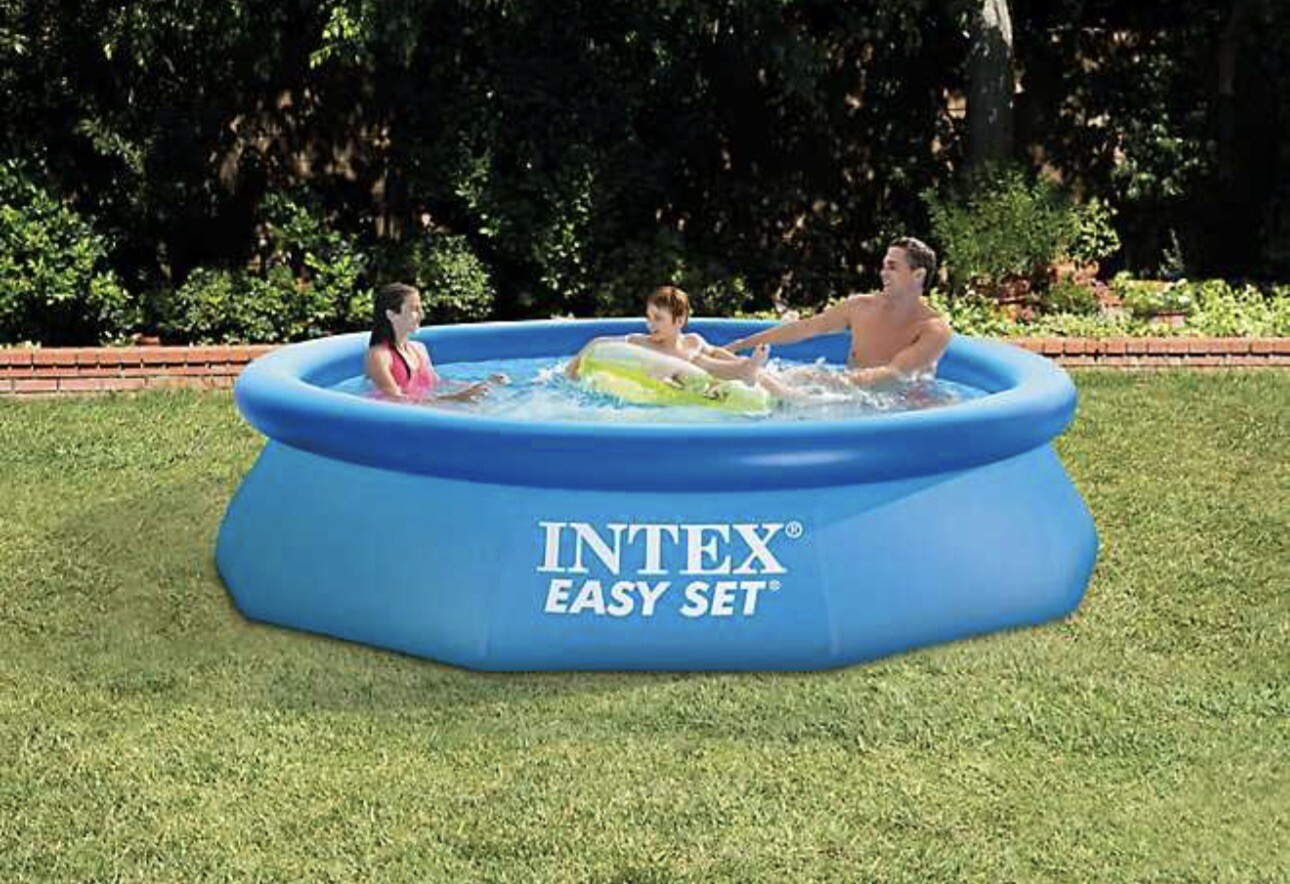 Intex Easy Set 10’ x 30” Above Ground Inflatable Swimming Pool -BRAND NEW SEALED gallery