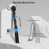 3/8in Drive Inch Pound Torque Wrench 20-240 in.lb Dual Direction ±3% Accuracy gallery