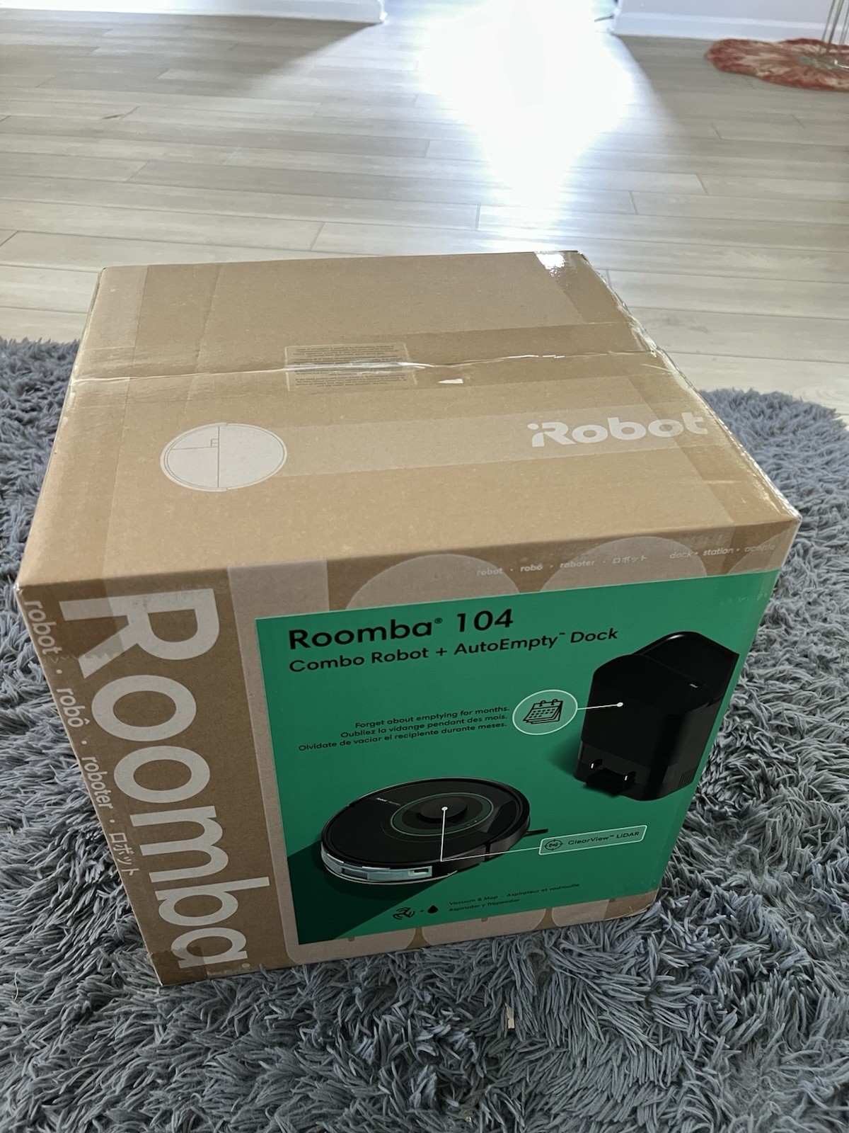iRobot Roomba 104 Combo Robot Vacuum & Mop Auto Empty Dock WiFi with app gallery