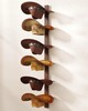 Cowboy Hat Rack for Wall, Holds up to 6 Hats, Wooden & Metal Rustic Organizer gallery