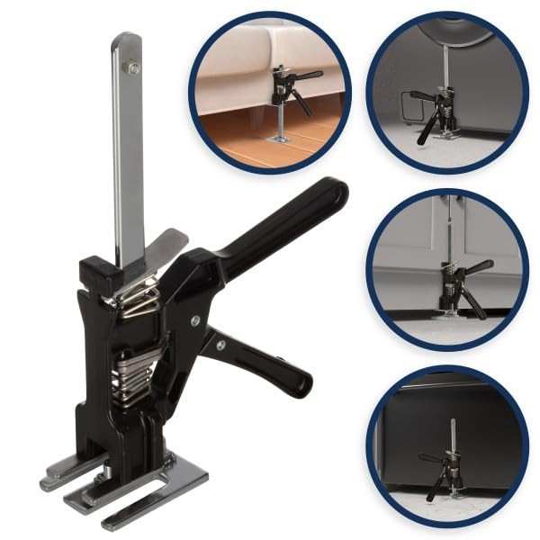 Hand Lifting Jack Tool - Labor Saving Arm Jacks for Installing 1 - Pack Black gallery