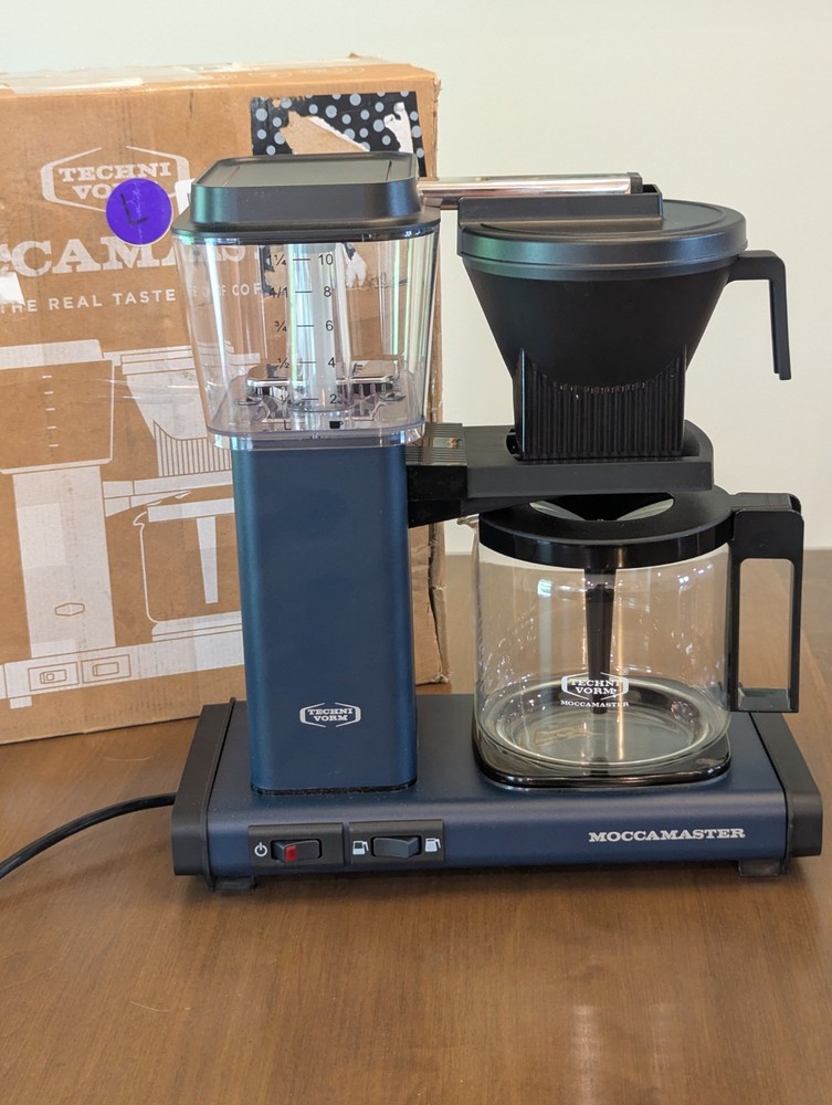 Technivorm Moccamaster KBGV Coffee Maker Midnight Blue 53928 SCA Certified