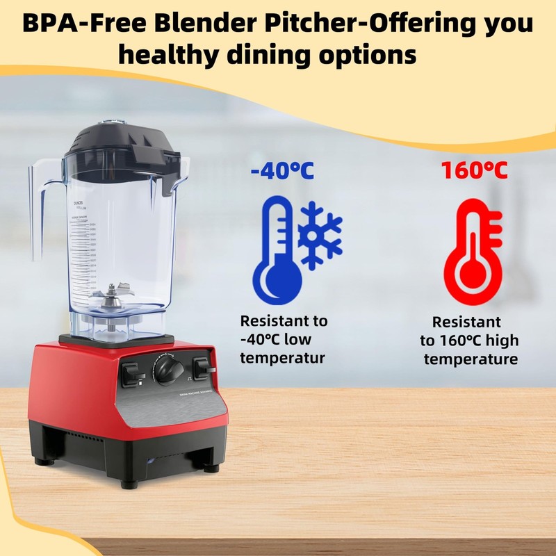 Blender Pitcher 48oz, Replacement for Vitamix Advance Quiet One VM0145 VM0100A 1 gallery