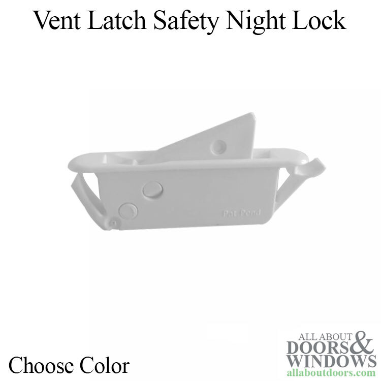 Safety Vent Latch For Vinyl Window Safety Night Lock For Windows gallery