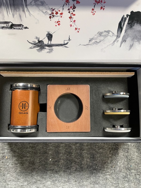 Hadana Pro PREMIUM Knife Sharpener Set – Four Grinding Angles – NIB gallery