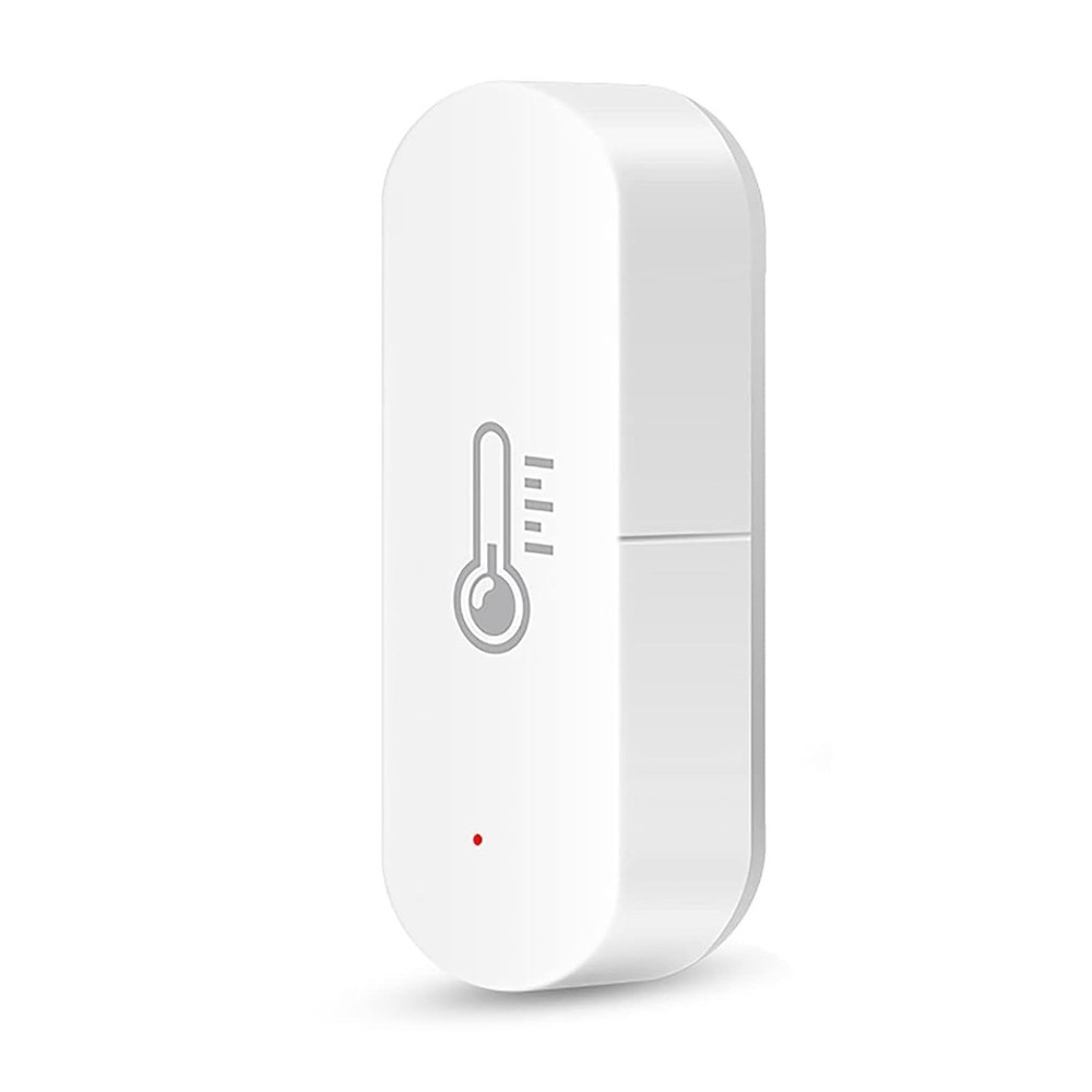 Indoor WiFi Temperature Humidity Sensor with App Alerts Compatible with Alexa