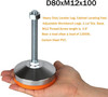 Heavy Duty Leveling Feet,Leg Leveler 3.14" Dia Base,Adjustable Leveling Feet M12 gallery