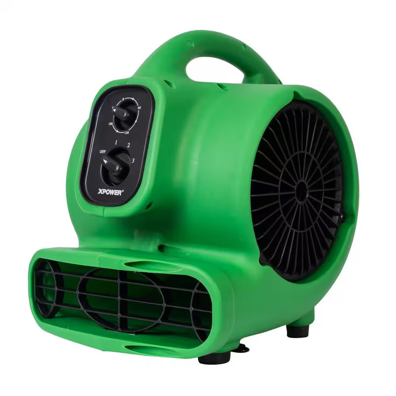 925 CFM 3-Speed Multi-Purpose Mini Mighty Air Mover Utility Blower Fan with Powe gallery