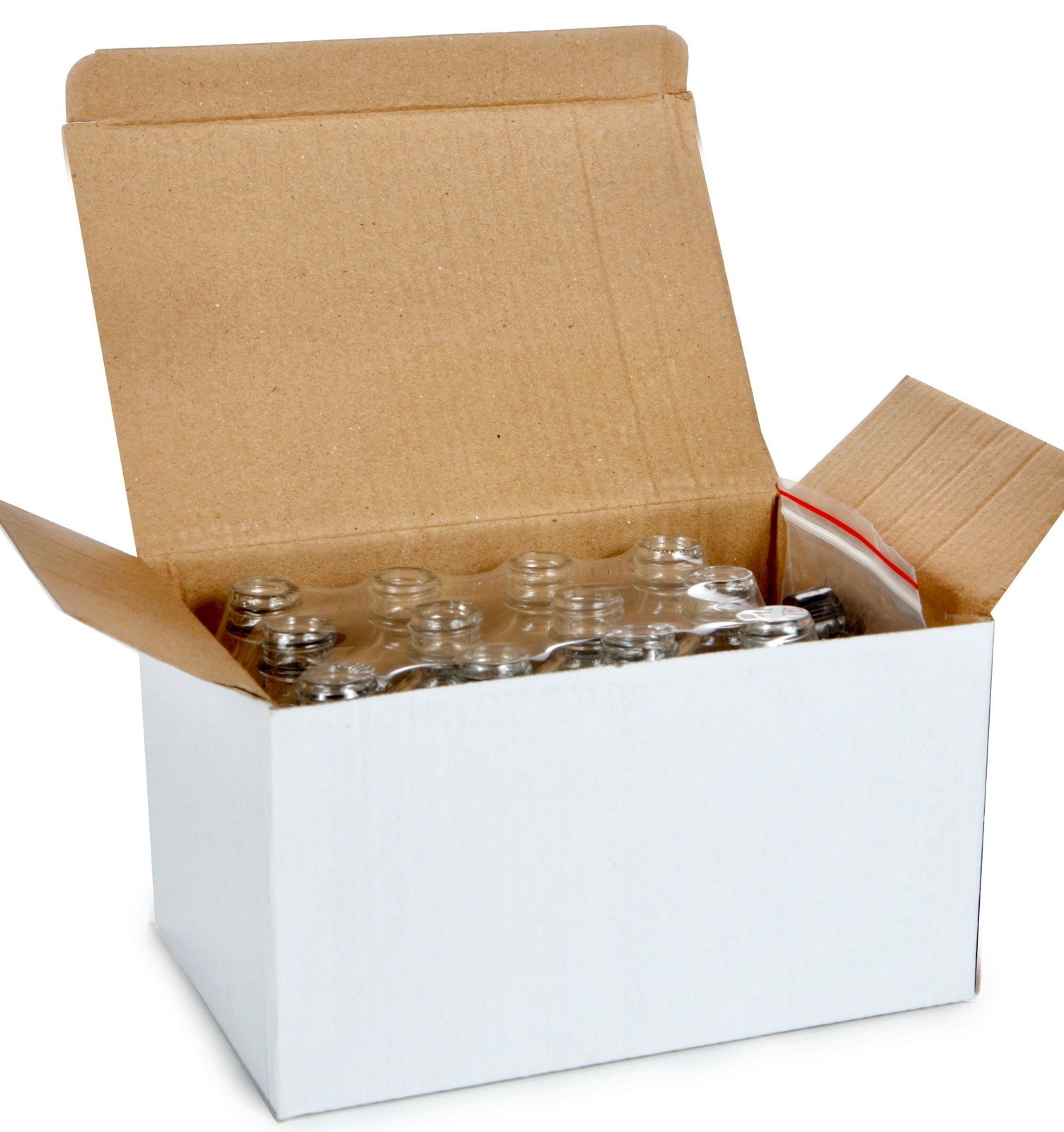 12Clear2 Oz Glass BottlesWith Lids gallery