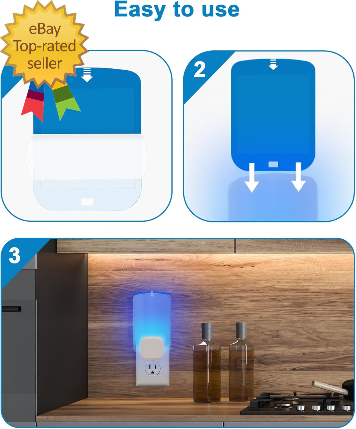 20 Pcs Refill Cartridges for Stem Flying Insect Light Trap Compatible with rcide gallery