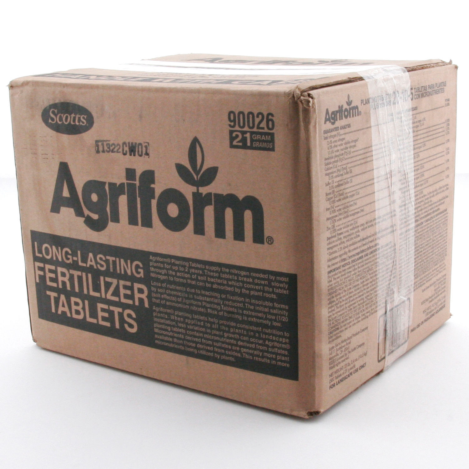 Agriform 20-10-5 Fertilizer Planting Tablets - 500 x 21g Tablet gallery