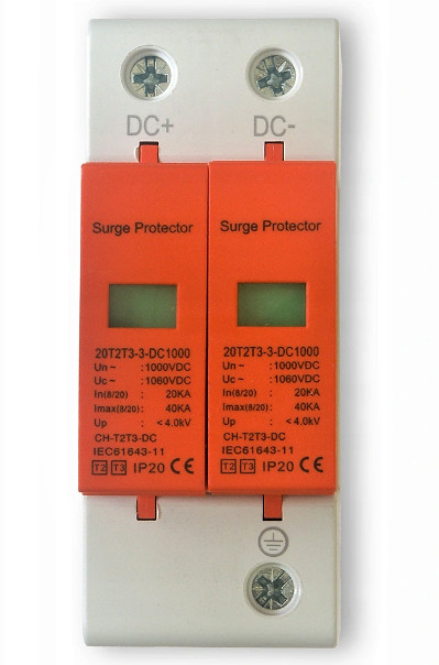SPD Surge Protector Protective Device DC Photovoltaic 2P 1000V gallery