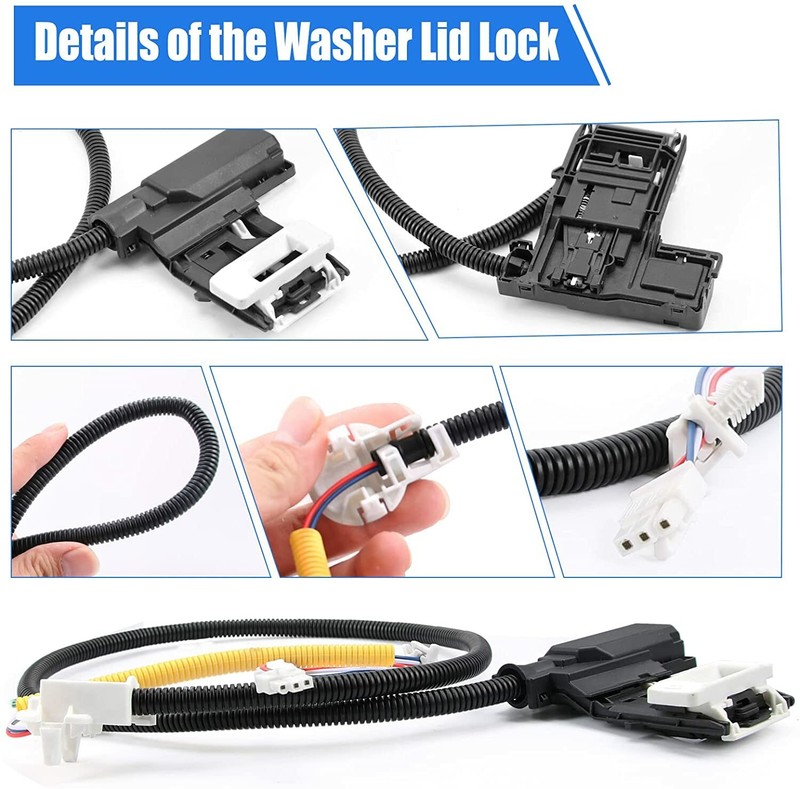 Lid Lock Switch Compatible with Whirlpool Maytag Washer W11307244 W10682535 gallery