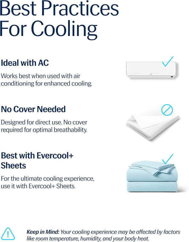 REST® Evercool® Cooling Comforter, Twin/Twin XL, Blanket for Hot Sleepers, All S gallery