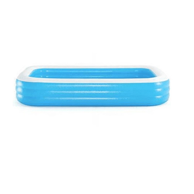 H2OGO! Blue Inflatable Rectangular Family Pool - 10' x 6' x 22" gallery