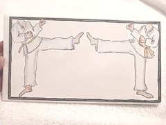 Kick Boxing Karate Invitations Party Event Cards 10 With Envelopes Julia D Azar