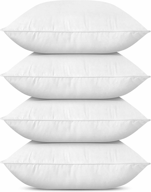 Pack of 4 Throw Pillows Insert Ultra Soft Bed & Couch Sofa Decor Utopia Bedding gallery