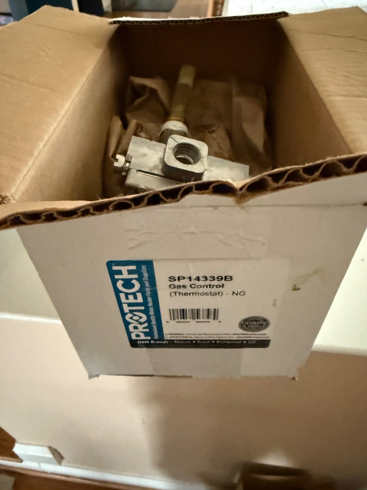 Protech SP14339B Gas Control Thermostat for Rheem, open box w free priority ship gallery