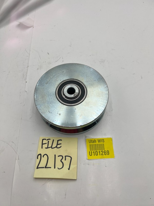 Jansen Supply Gate Wheel Mighty Wheel Solid Bearing V-Groove Assembly Steel gallery
