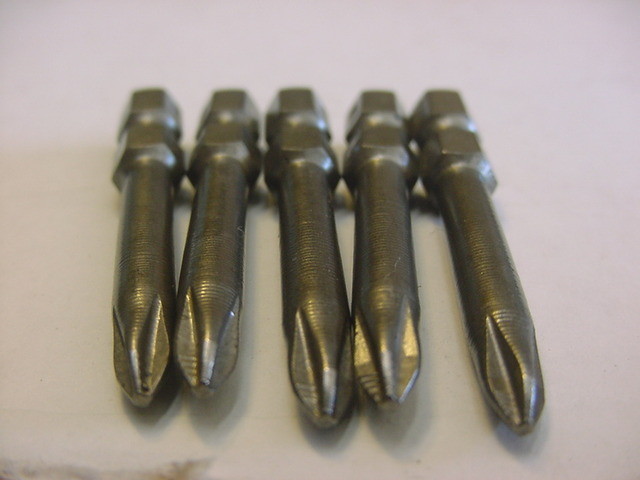 5x Zephyr ACR Phillips Power Insert Bit 1, 3/16",1 15/16" E1101XXR USA Made gallery