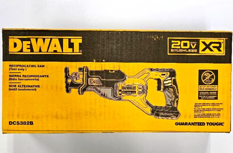 Dewalt In Box 20V DCS382B Reciprocating Saw Brushless XR Cordless 20 Volt Max gallery