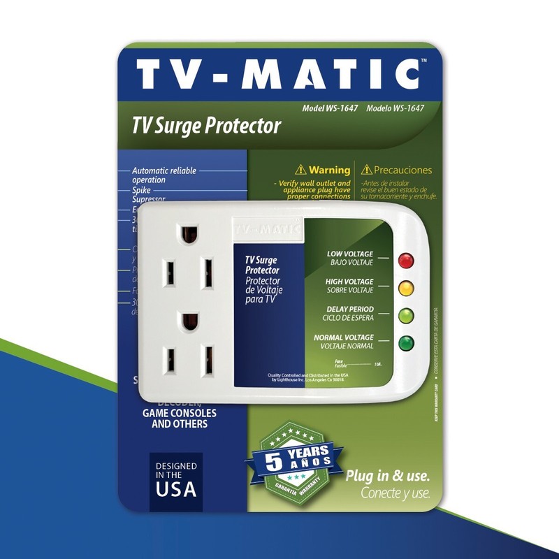 Electronic Surge Protector for TV, DVD and Game Consoles gallery