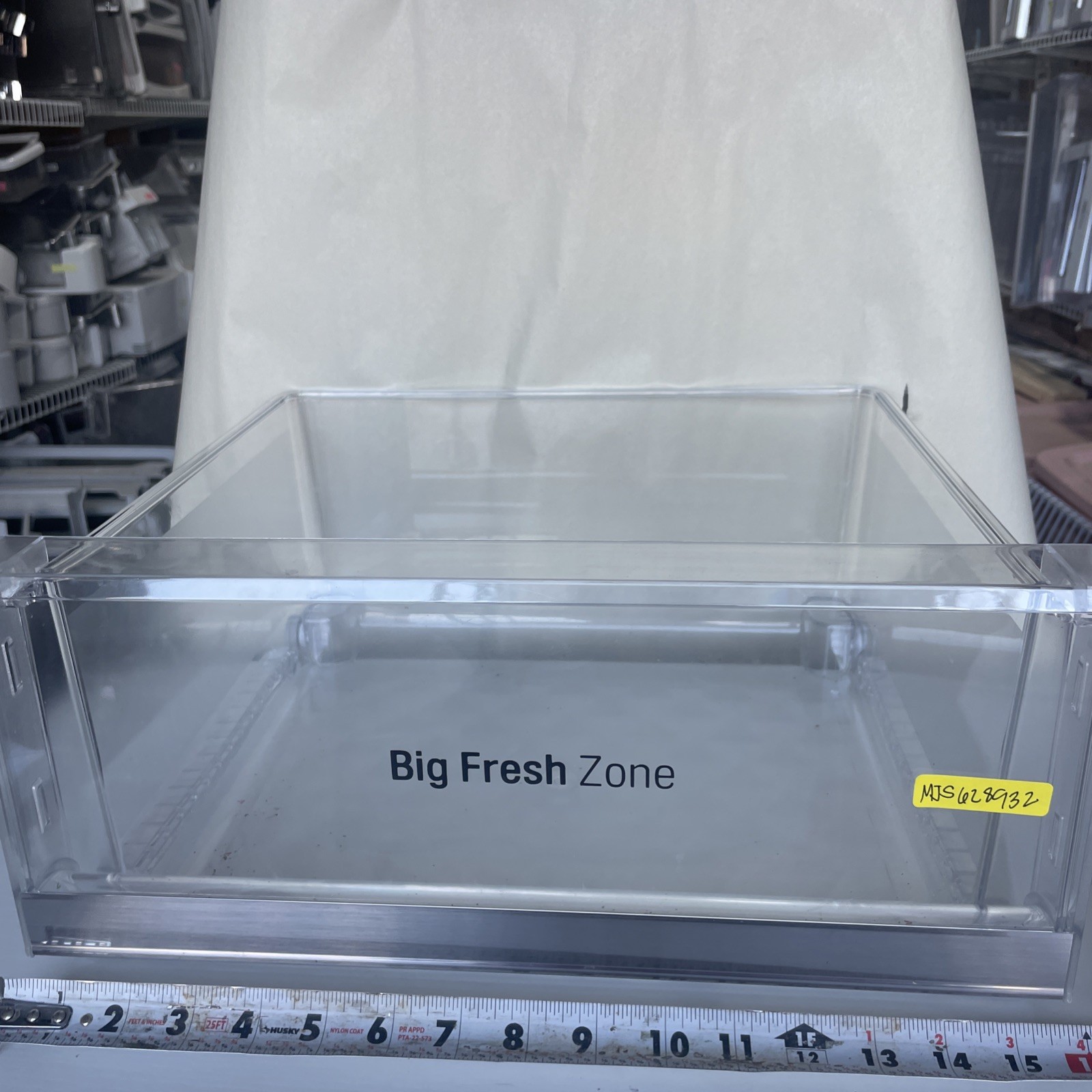 Clear Crisper Pan Compatible Refrigerator MJS628932 (s26) gallery