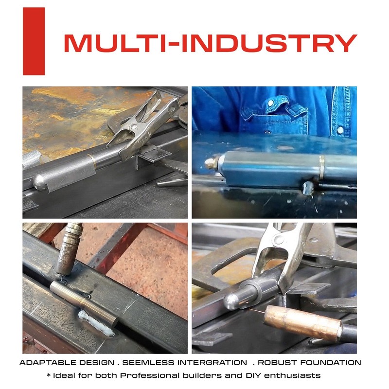 6” Weldable Bullet Hinges – Weld On Barrel Hinges – 6.24 Inch x .979 Inch gallery