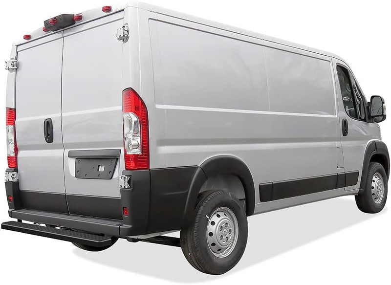Rear Step 5In Matte Black Compatible with Ram Promaster 2014-2026 Full Size Van gallery