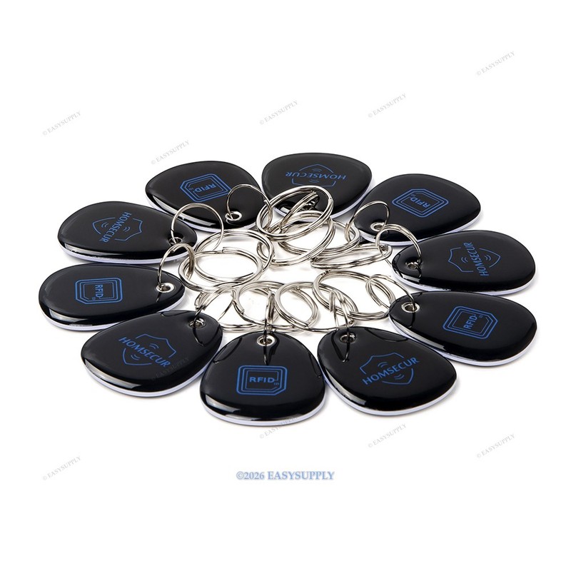 HOMSECUR RFID Keypad Door Access Control With 1100lbs Strike Lock+IR Exit Button gallery