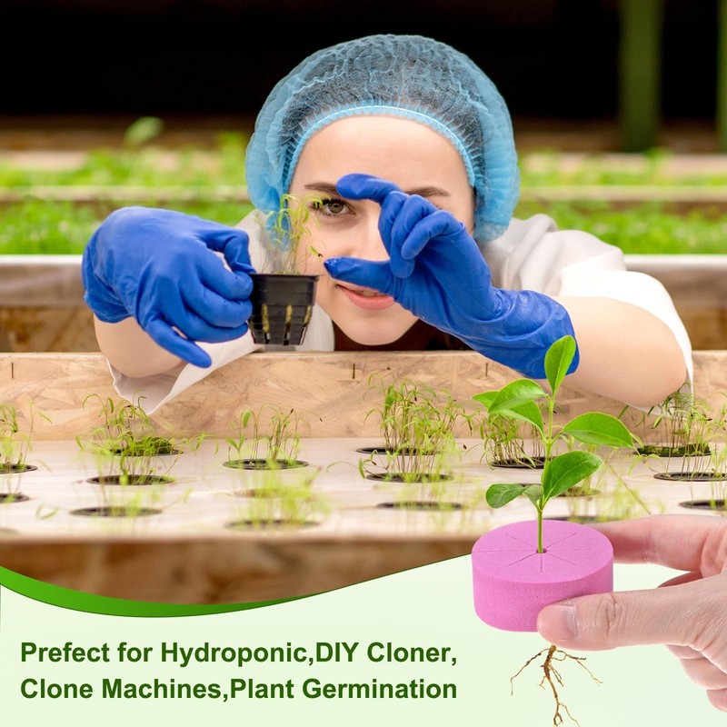 20-Pack Cloning Collars Inserts, Hydroponics Sponge Systems Cloning DIY Foam ... gallery