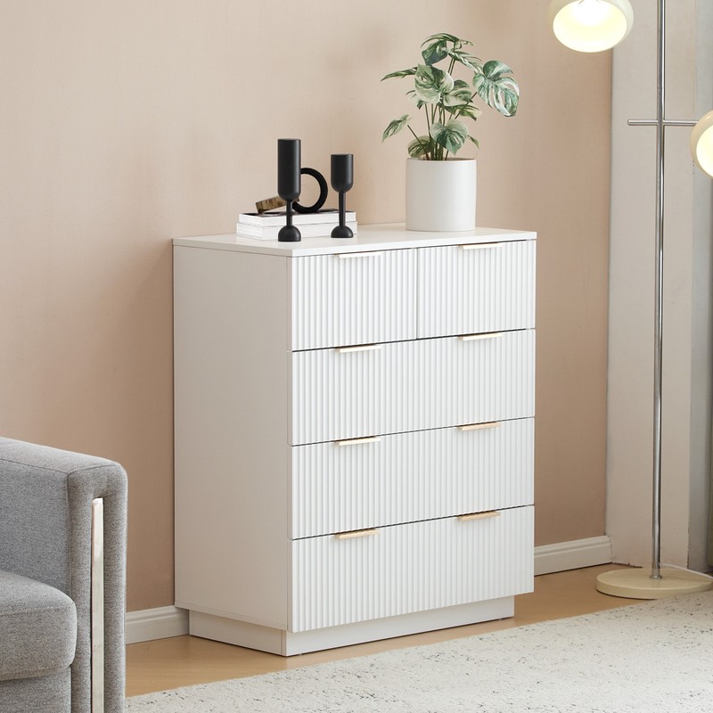 White P2 Particle Board and Density Board 724194cm Wavy Pattern Drawer gallery